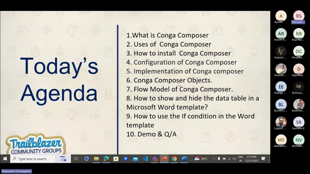 Conga Composer with Salesforce YouTube