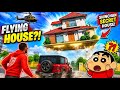 FRANKFranklin found flying house 🏠🎉 Indian theft auto simulator 😱💥 But Shinchan?