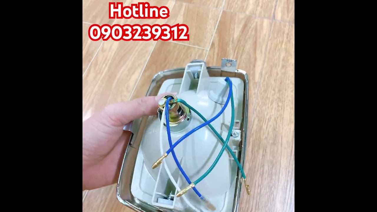 Cụm đèn trước xe Cub 82,cub 81 , DD , đèn vuông -loại đẹp