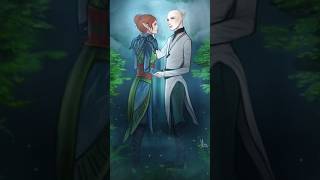Solavellan inspired by that one LOTR scene with Arwen and Aragorn