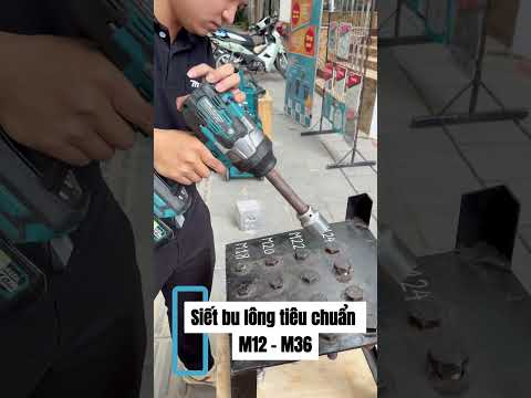 M&aacute;y siết bu l&ocirc;ng Makita TW011G - Lực siết tối đa 1,500 Nm
