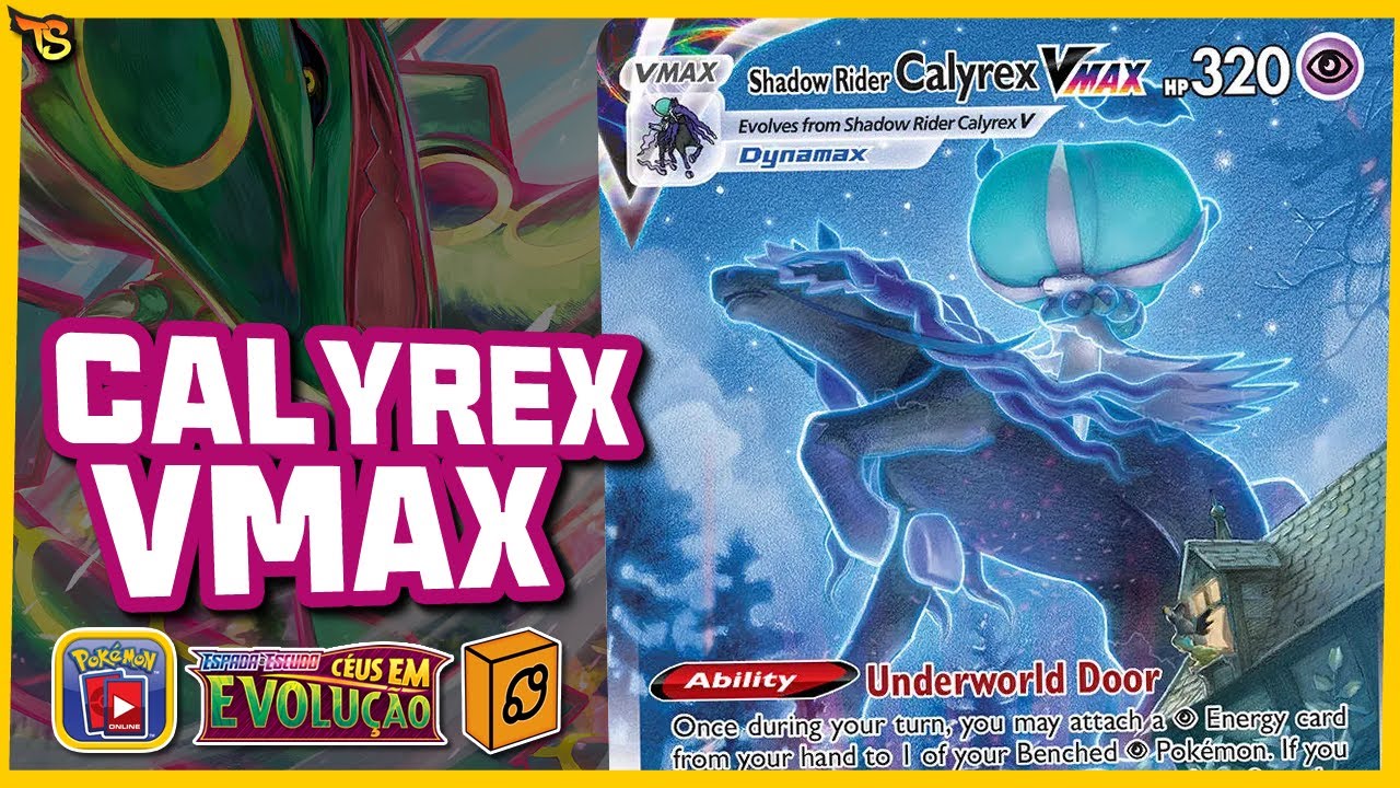 Batalha de Liga Pokemon - Calyrex Espectral vs Glacial VMAX