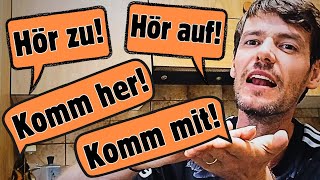 4 wichtige Imperative | Grammatik Deutsch | Learn German with Conversation 4 wichtige Imperative | Grammatik Deutsch | Learn German with Conversation