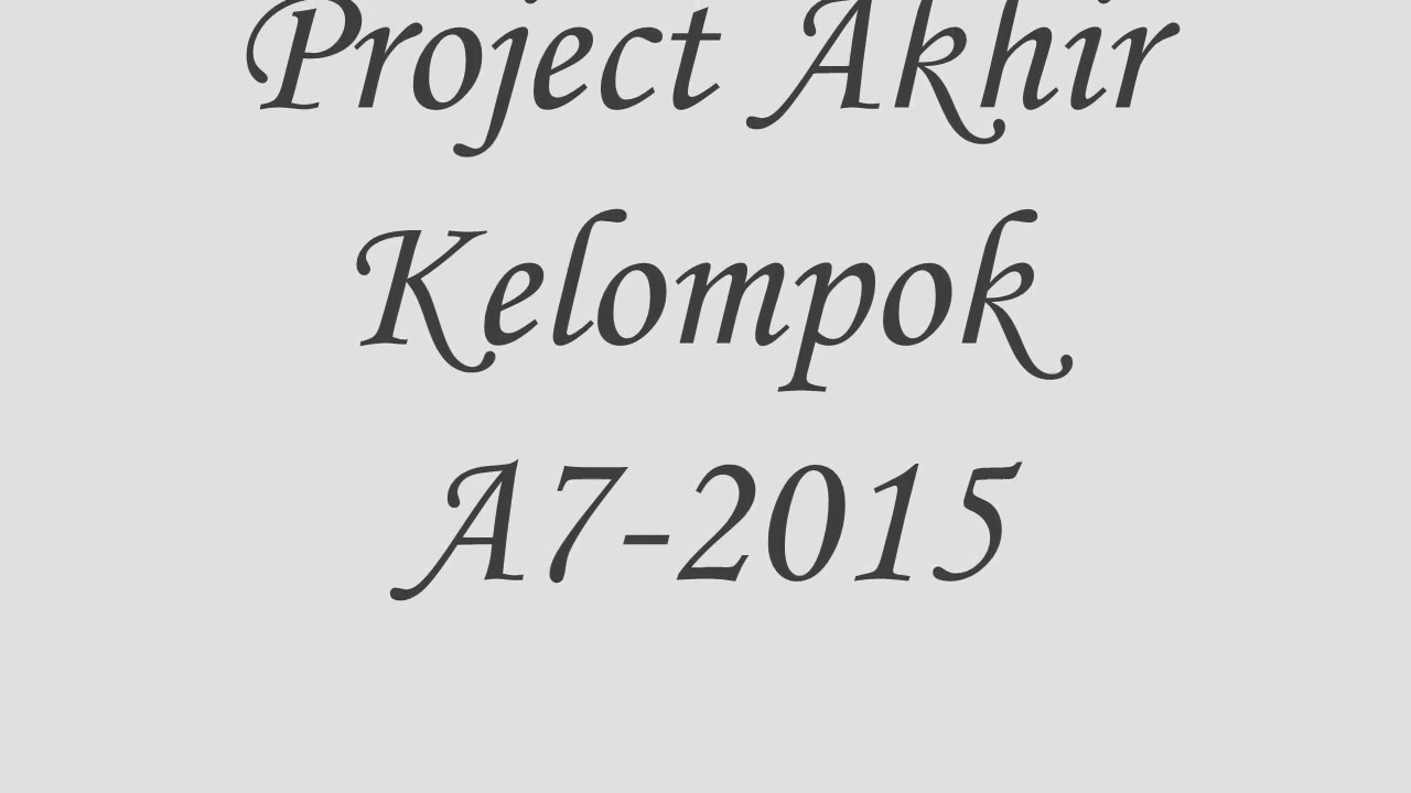 DIY-PROJECT AKHIR-A7-SMART ENTRY SYSTEM