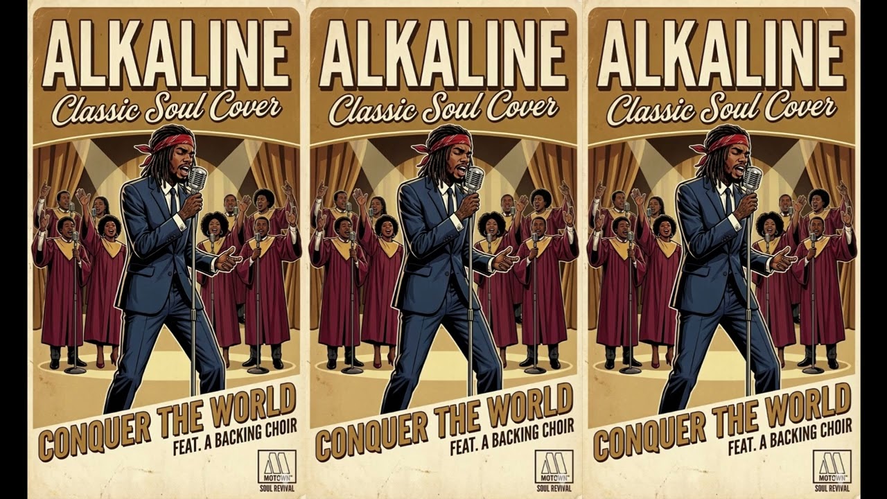 Alkaline - Conquer the World (1960s Sunday Soul Cover) 🕊️