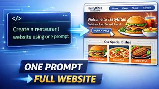 I Used YouWare to Build a Restaurant Website Fast! (No Coding) ⚡