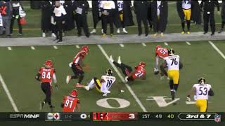 Vonn Bell Hit Sticks JuJu Smith-Shuster!