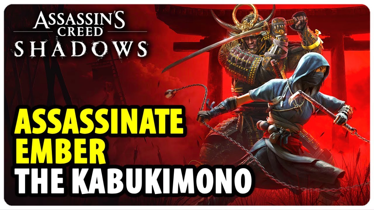 Assassinate Ember - The Kabukimono | Assassin's Creed Shadows - YouTube
