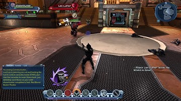 DCUO shawnhunter || Boss fight [ lex luthor]