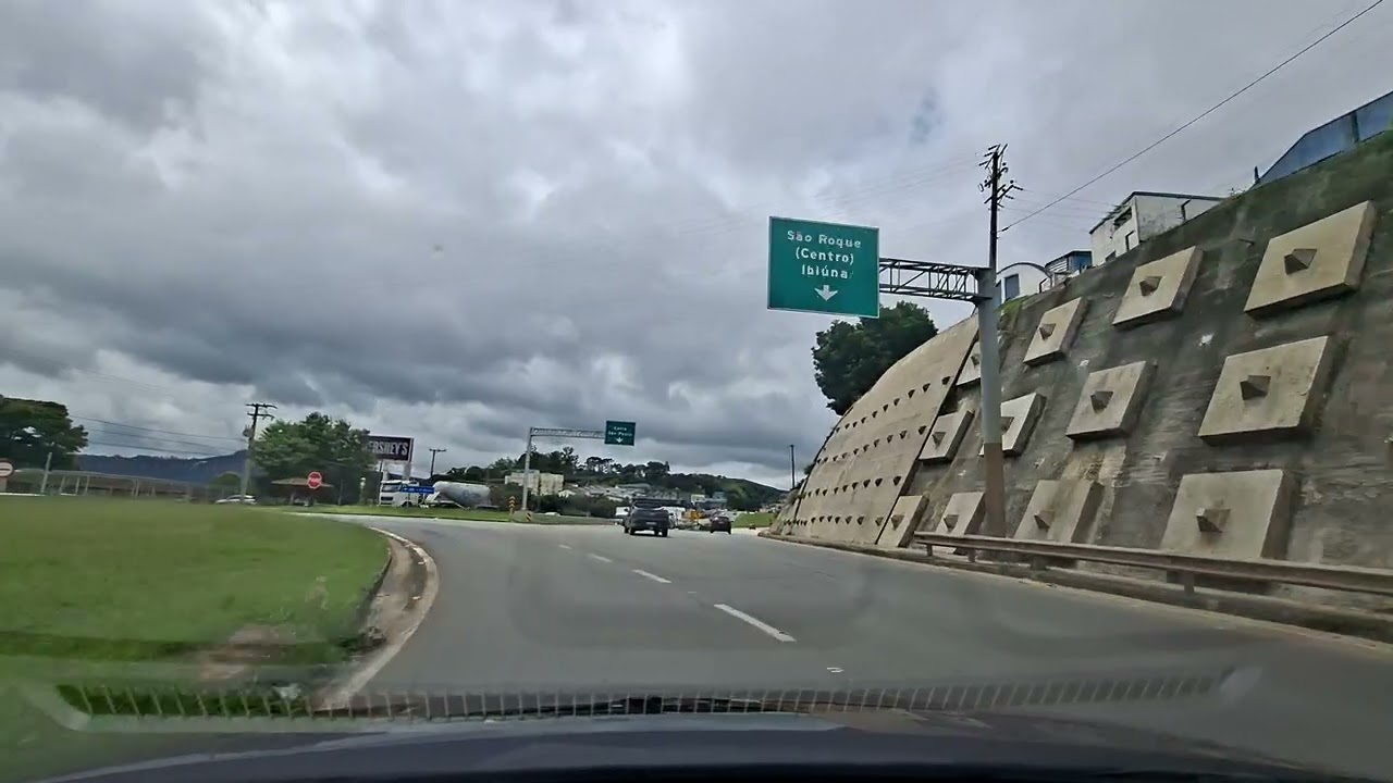 Driving in Road São Roque à Vargem Gde. Pta. SP  via Rod Raposo Tavares #brazil #worldcities #travel