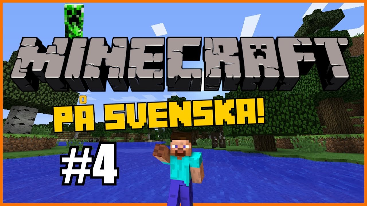 Minecraft på Svenska! En Noobs Äventyr 4 ÄNTLIGEN! YouTube