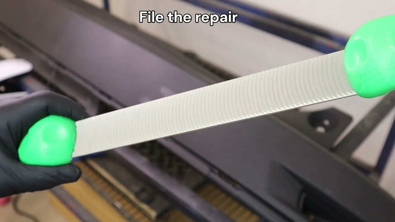 Texture Repair Lower Bumper Cover