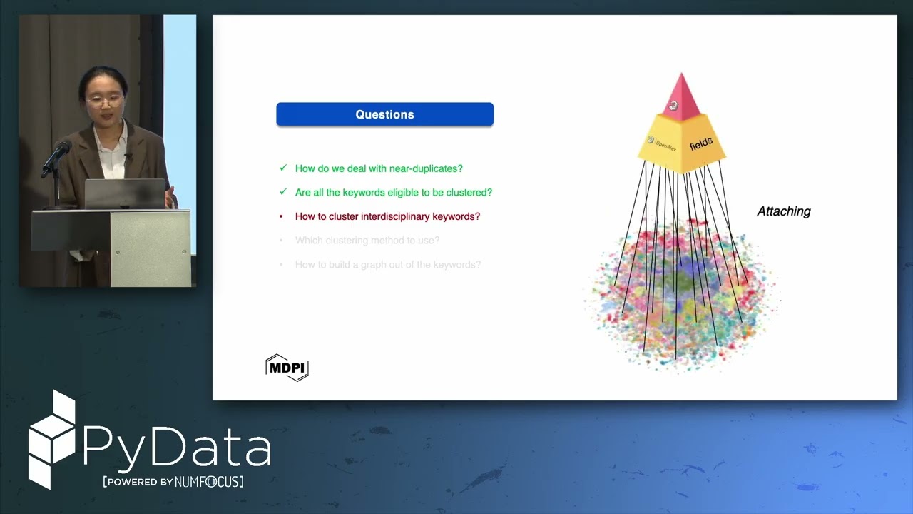 Daniele Raimondi, Feichi Lu - Building a Scientific Taxonomy at Scale | Pydata London 26