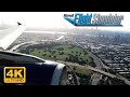 (4K) Flight Simulator 2022 - MAXIMUM GRAPHICS - A320 Stunning Landing At NewYork Laguardia Airport