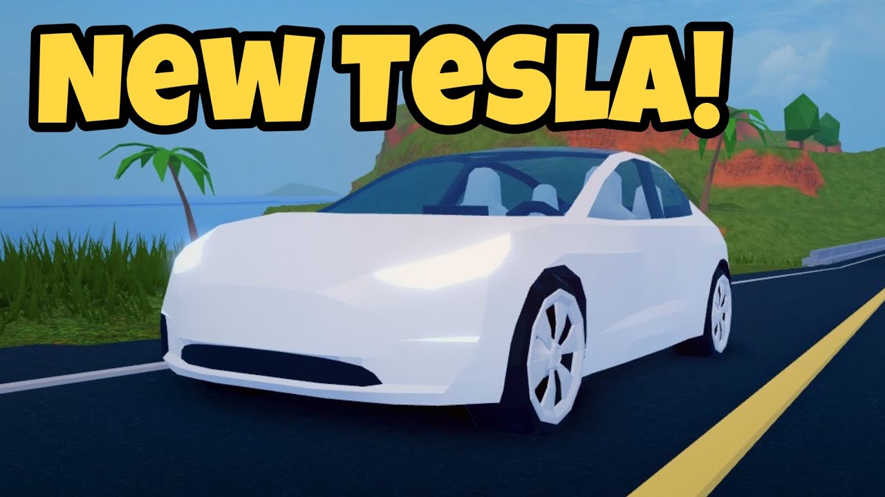 New Tesla Model 3! | Roblox Jailbreak - YouTube