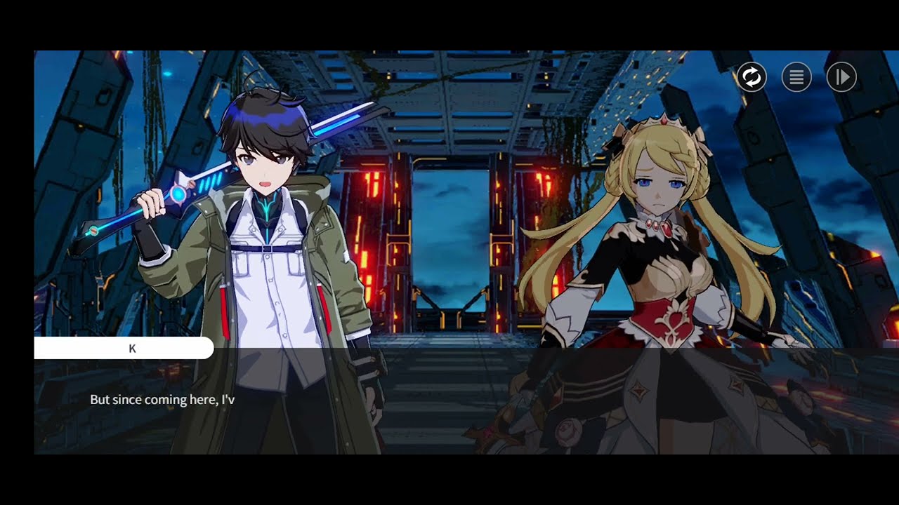 [1] OUTERPLANE - Android Gameplay + Prologue, Tutorial & Episode 1: Outer City