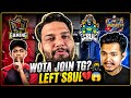 Wota Join TG?😱🔥Left S8ULxELITE💔🤔EWC🇮🇳Total Gaming🖤#freefire #jonty #ronith #totalgaming #ffnews#wota