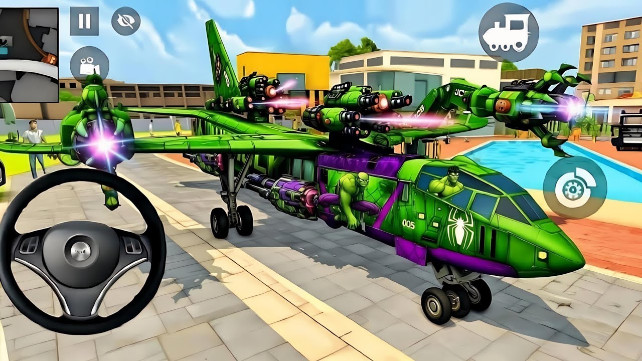 🤑Indian Thift Auto Simulator🤩Indian Showroom Purchase😯Modify Luxiry Hulk Lezher Aroplane & Car🥳Game