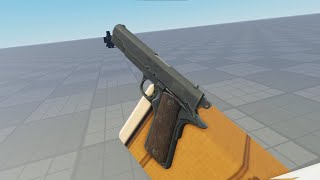 (Roblox) First-Person M1911 Animation