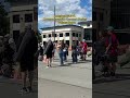 People are already lining up to enter Kirby Park