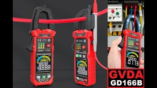 TA-0353: GVDA GD166B AC DC Clamp Multimeter with Inrush current