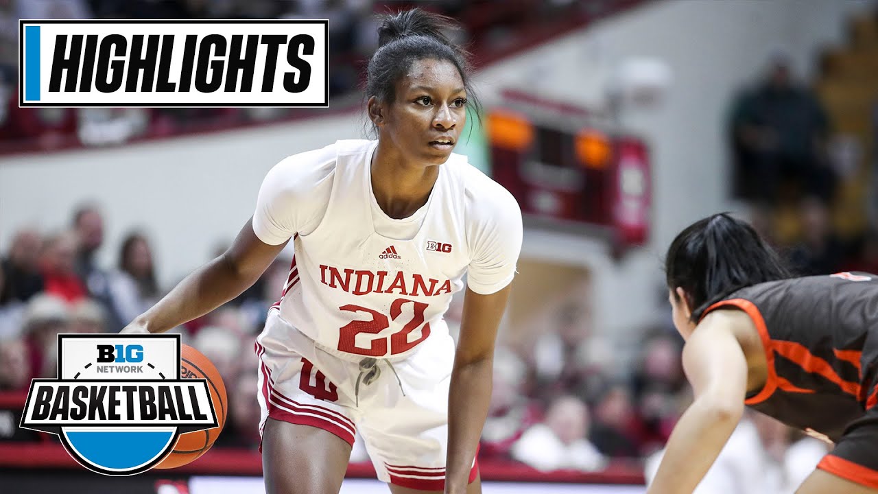 Bowling Green at Indiana Highlights Big Ten Women's Basketball