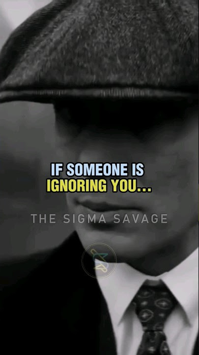 Sigma Rule 😎🔥 ~ Thomas Shelby Ignored Attitude #shorts #motivation #quotes #attitude