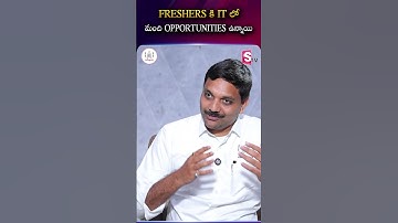 FRESHERS కి  IT లో మంచి OPPORTUNITIES ఉన్నాయి | Sai Ram Founder Of Codegnan |#codegnan