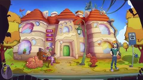 Spine 2d animations for #pointandclick adventure Mad Cat