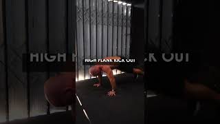 High Plank Kick Out