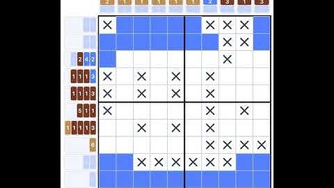 Nonogram color level 112