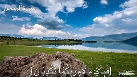 سورة الرحمـٰن ..ابو حذيفه