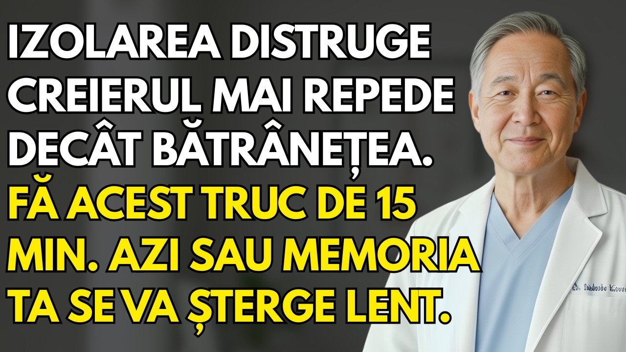 Singurătate la 60+? Medic DEZVĂLUIE Truc Simplu de 15 Min. Pentru a o Învinge FĂRĂ să Ieși din Casă