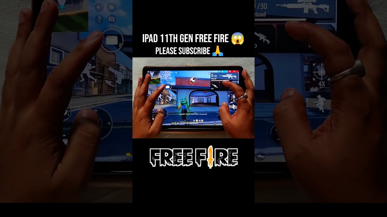 iPad 11th Generation Free Fire Gaming Test | Free Fire iPad Gameplay | FreeFire iPad Tablet Gameplay