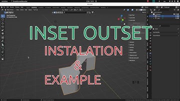 Inset Outset Blender Addon Instalation