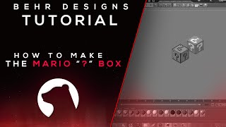 Tutorial: Basic Isometric Mario Question Box (C4D) - Behr