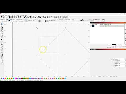Making a Right Triangle in Lightburn