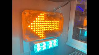 WHELEN 600 SERIES AMBER ARROW TURN SIGNAL SMARTLED & CODE-3 PSE LED-X BLUE MODULE LIGHT (09-18-2026)