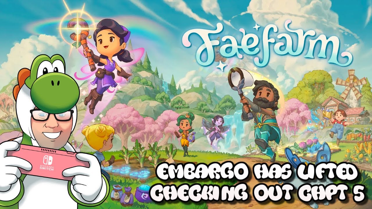 The Embargo Has Lifted - Let's Check Out Chapter 5 + Fairy Village | Fae Farm Pre-Launch Livestream!