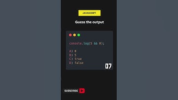 Test Your Javascript Knowledge: MCQ #116