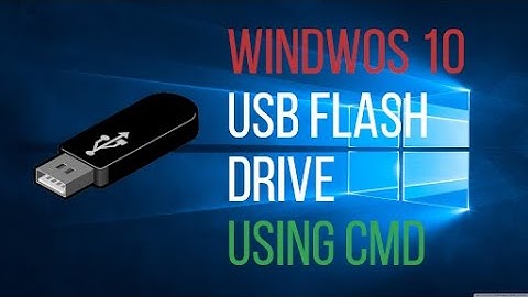How to make A bootable usb drive windows 10 using CMD