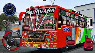 Bus simulator Indonesia 2026 -Srinivasa Private Bus | City Bus Driving 3D | Bus Game AndroidGameplay screenshot 2