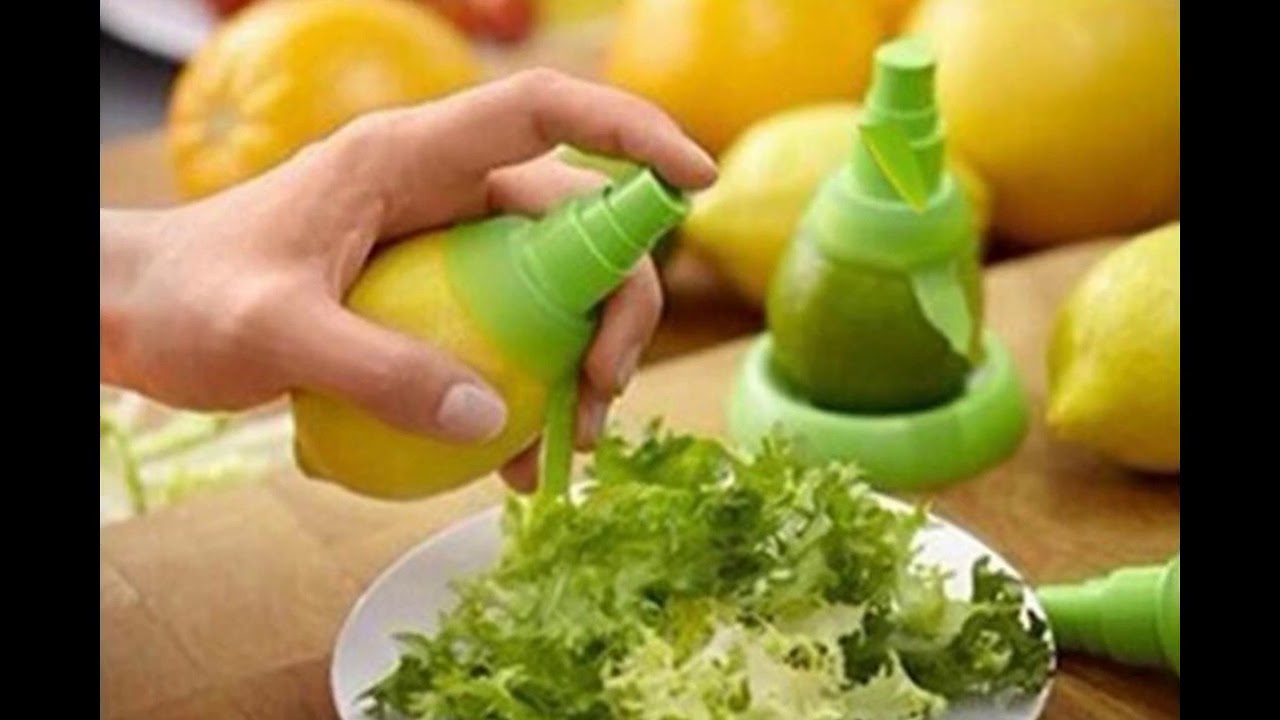 2Pcsset Lemon Juice Sprayer Fruit Squeezers Citrus Fresh Fruit Juice Spray Kitchen Gadget Tools