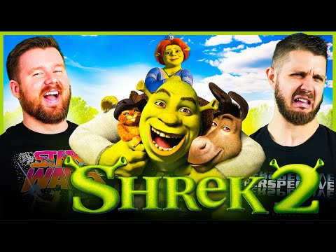 My friend watches SHREK 2 for the FIRST time || Movie Reaction