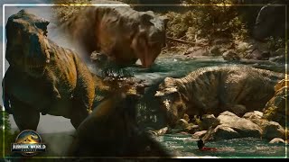 All Trex Scenes for Jurassic world Rebirth in Order