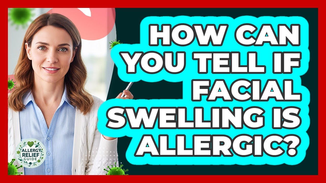 How Can You Tell If Facial Swelling Is Allergic?