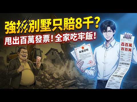 🔥【一口氣看完】花300萬翻新別墅竟遭惡霸村長強拆！囂張狂嗆只賠8千，小伙不忍了！教科書級硬核蒐證讓村長父子賠償近400萬！
