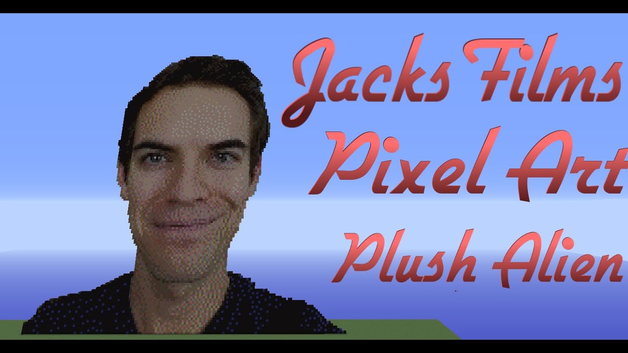 Minecraft Pixel Art SpeedBuild | JacksFilms - YouTube