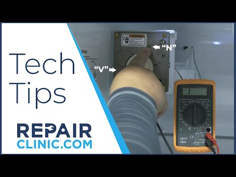 Testing Resistance of Water Valve in Ice Maker - Tech Tips from Repair Clinic
