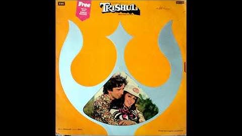 Kishore-Lata-Yesudas_Mohabbat Bade Kaam Ki Cheez (Trishul; Khaiyyaam, Sahr; 1977)